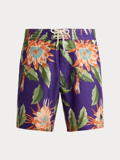 Polo Ralph Lauren 7.25-Inch Hoffman Palm Island Swim Trunk