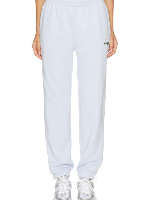 LACOSTE Straight Fit Molleton Jogger