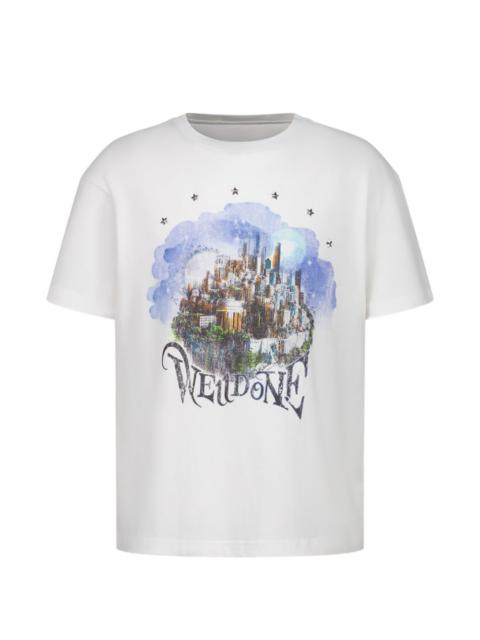 We11done city-graphic regular-fit T-shirt