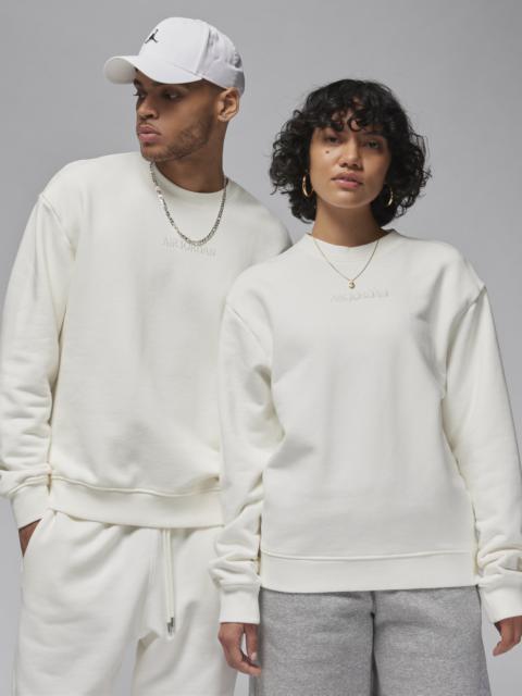 Jordan Men's Air Jordan Wordmark Fleece Crewneck Sweatshirt