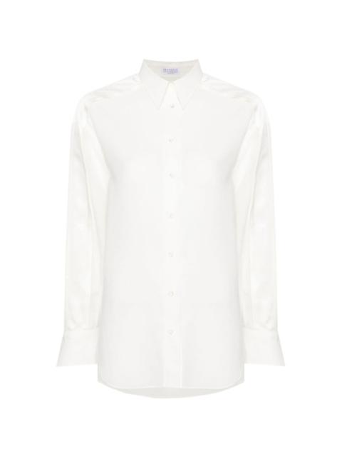 twill cotton shirt