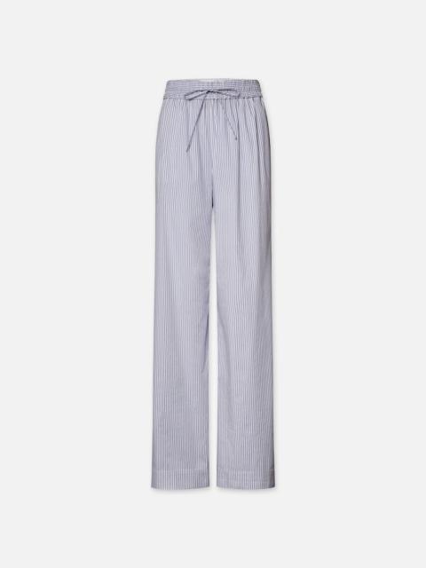 Drawstring Lounge Pant in Dark Chambray Multi