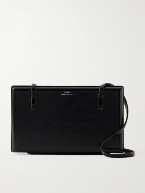 TOTEME Cocktail Patent-leather Shoulder Bag
