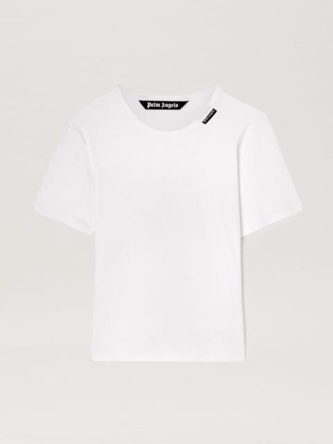 logo-tag round-neck T-shirt