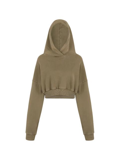 entire studios CROPPED HEAVY HOOD CORK
