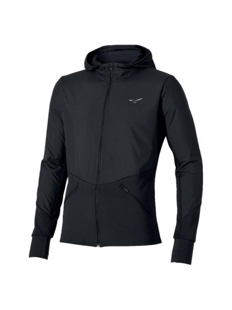 Mizuno Men's Warmalite Hybrid Full Zip Hooded Long Sleeve