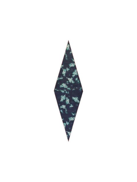 ZEGNA floral-print silk scarf
