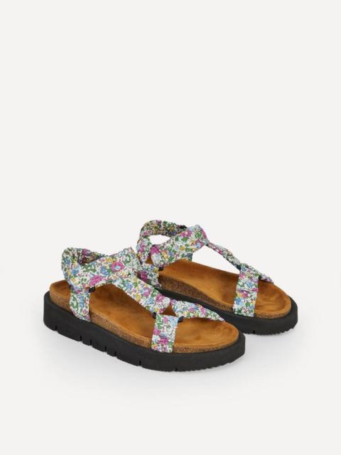 A.P.C. Multicoloured Floral Tana Lawn™ Cotton Liberty Print Sandals