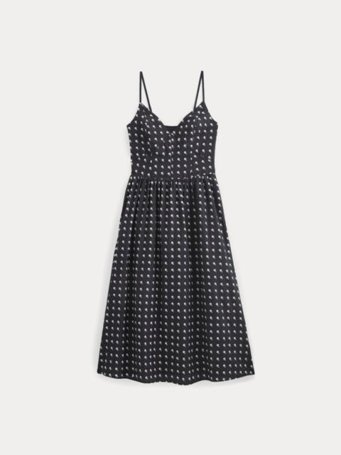 EVERLANE MIDI DRESS IN COTTON SILK VOILE