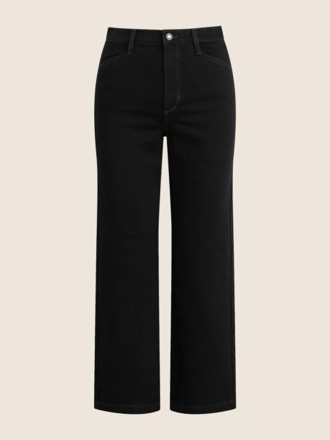 Favorite Daughter THE RUBY MID RISE WIDE LEG STRAIGHT