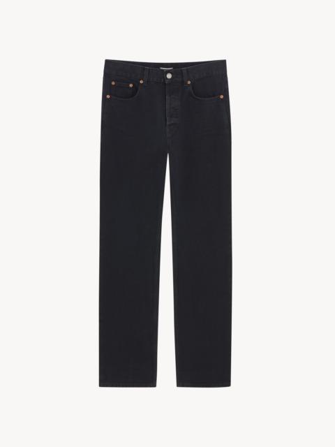 SAINT LAURENT LOOSE JEANS IN SOUTH BLUE DENIM