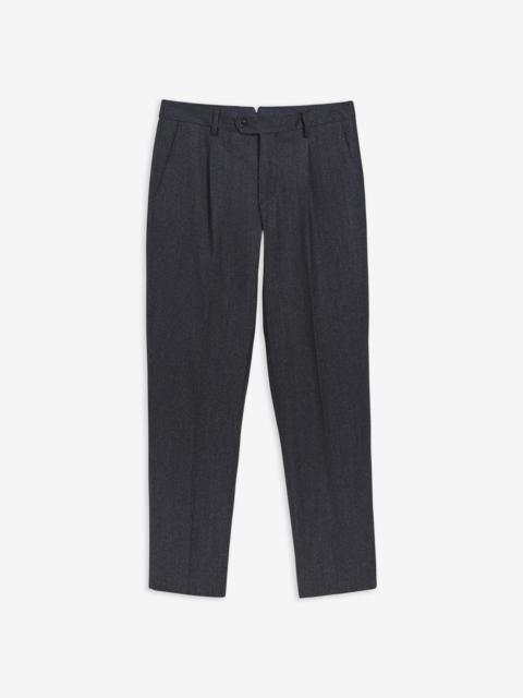 Barbour Carlton Wool-Cashmere Tailored Trousers