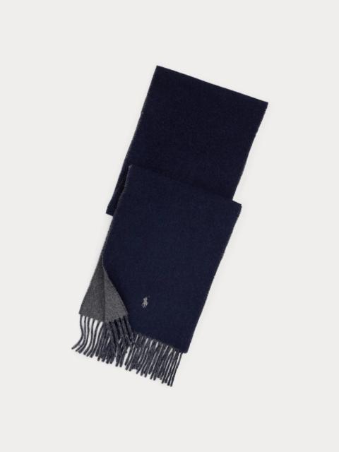 Polo Ralph Lauren Reversible Wool-Blend Scarf