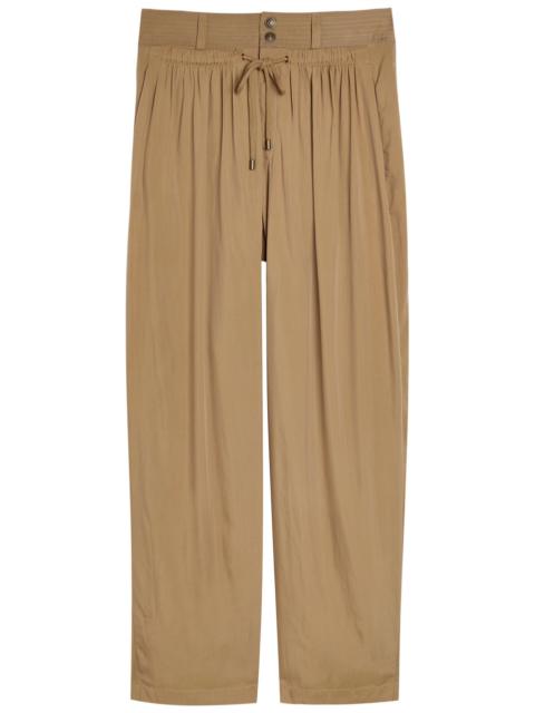 Isabel Marant Isabel Marant Inaya Drawstring Woven Trousers