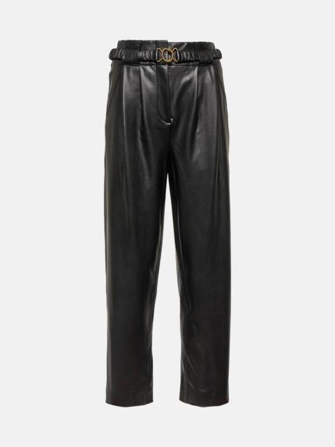 VERONICA BEARD Coolidge faux leather pants