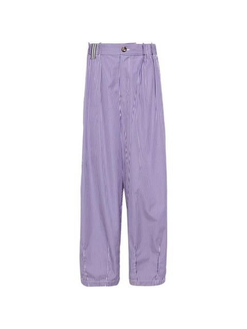 MARINA YEE Jim striped trousers