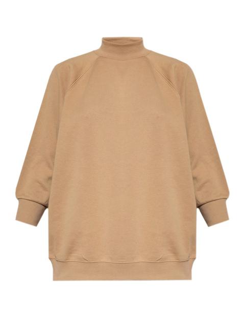 Sweatshirt with high neck