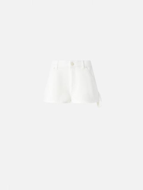 PINKO WORKWEAR SHORTS IN COTTON BULL FABRIC