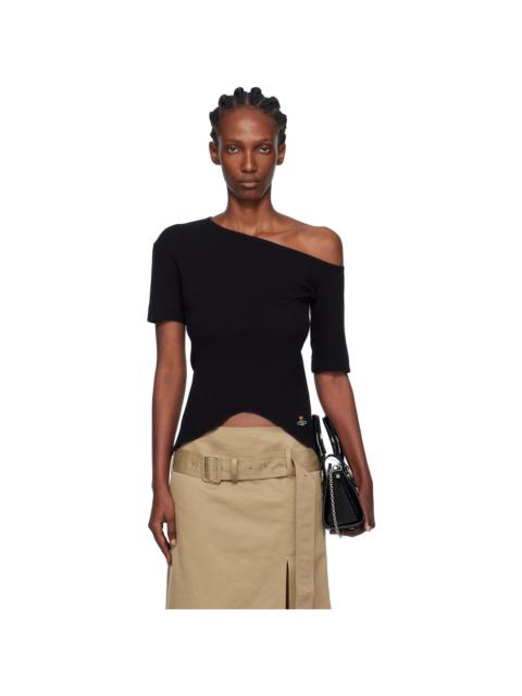 Vivienne Westwood Black Shoulder Orgy T-shirt
