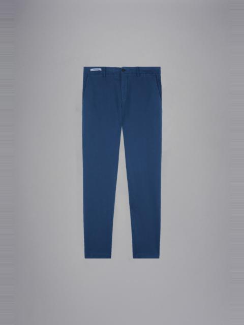 Paul & Shark TENCEL COTTON SLIM CHINO TROUSERS