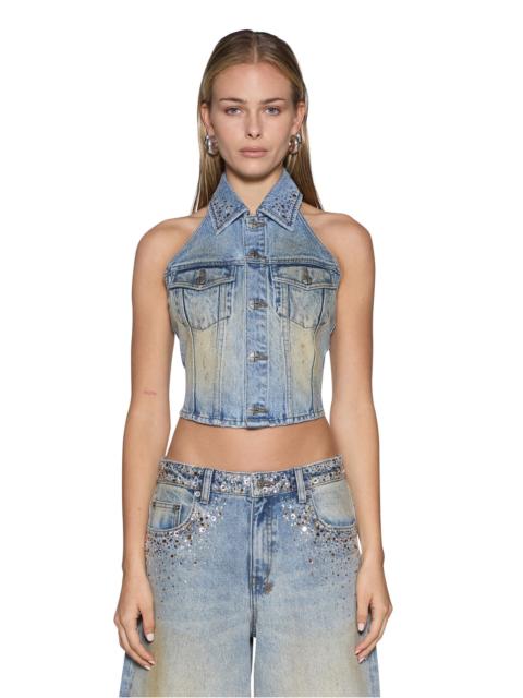 Ksubi LENNOX TOP FIELD BLUE SPARK