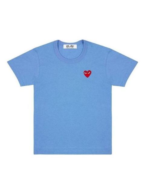 Comme des Garçons PLAY (WMNS) COMME des GARCONS PLAY FW25 T-Shirt 'Blue' AZ-T211-051-1