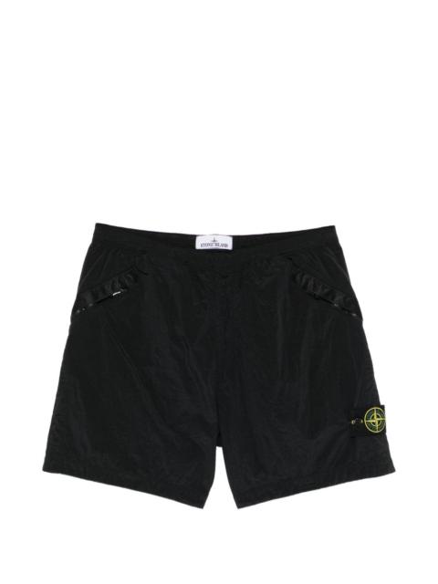 Stone Island L100008 patch-pocket bermuda shorts