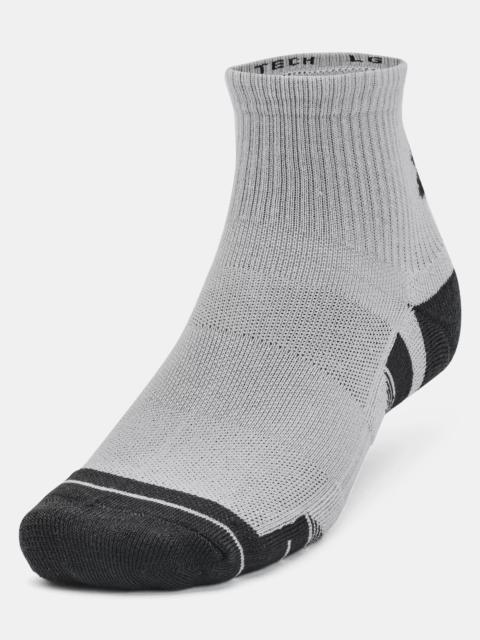 Under Armour Unisex UA Performance Tech 3-Pack Quarter Socks