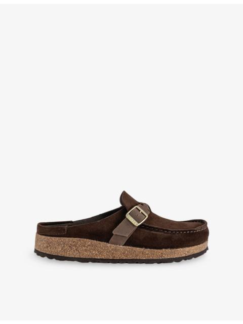 BIRKENSTOCK Buckley Braided Suede Clogs