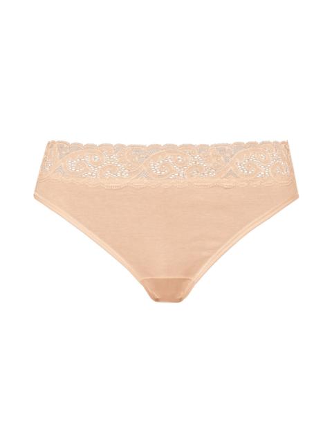 HANRO Moments Cotton High Cut Brief