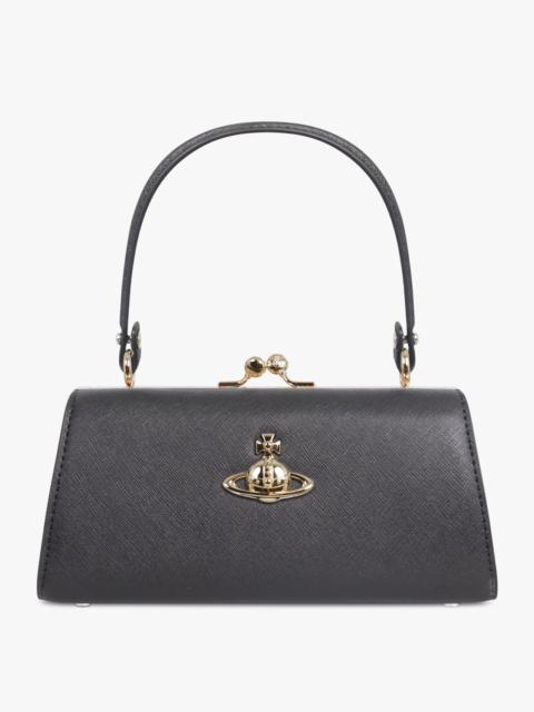 Vivienne Westwood DOLL XL FRAME PURSE | BLACK/GOLD