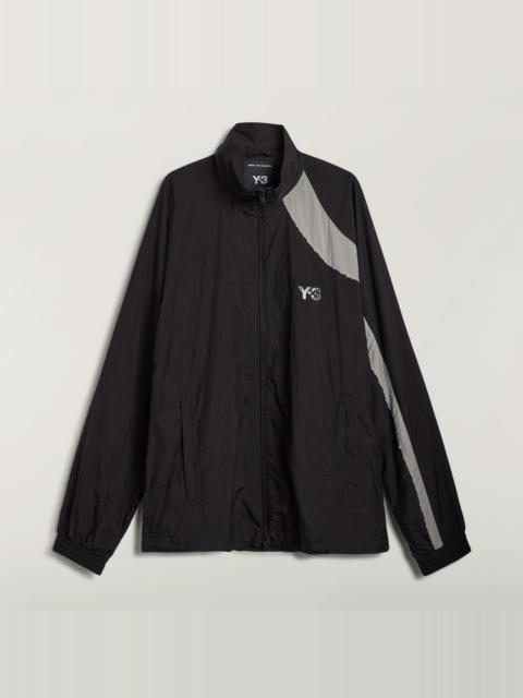 Y-3 Y-3 RAW EDGE 3 STRIPES NYLON SHELL JACKET