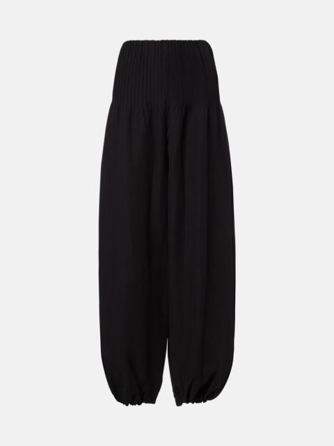 Vince Cotton, rayon, and linen balloon pants