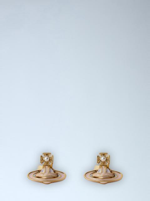 Vivienne Westwood Simonetta Bas Relief Stud Earrings