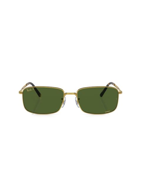 tinted-lenses square-frame sunglasses