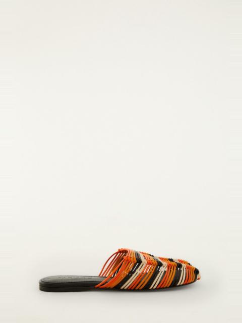 FARM RIO Macrame Flat Mule