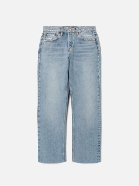 RE/DONE Easy Straight Crop - Diamond Tide