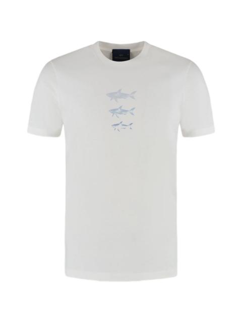 Paul & Shark shark-print T-shirt