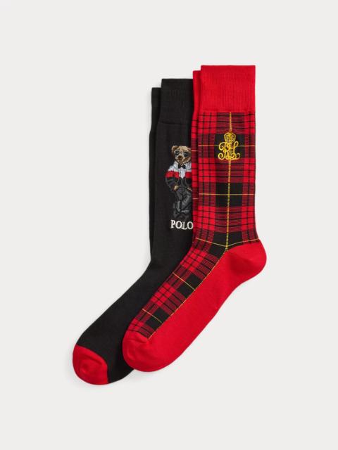 Polo Ralph Lauren Polo Bear Trouser Sock 2-Pack