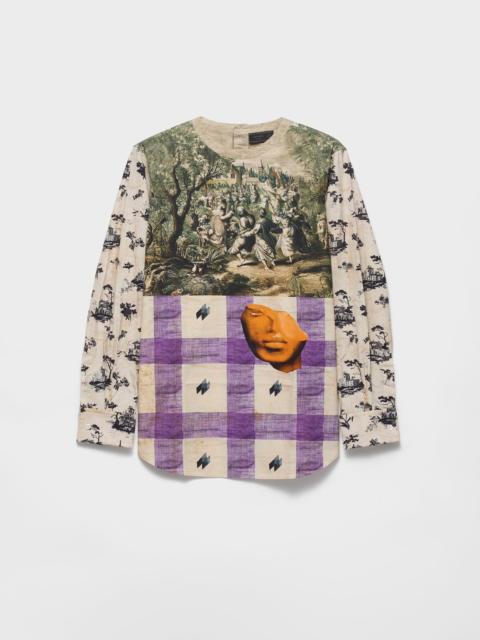 Prada Printed cotton shirt