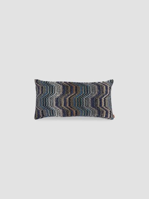 Missoni Amalfi Chevron-Striped Cushion - Blue Multicolor