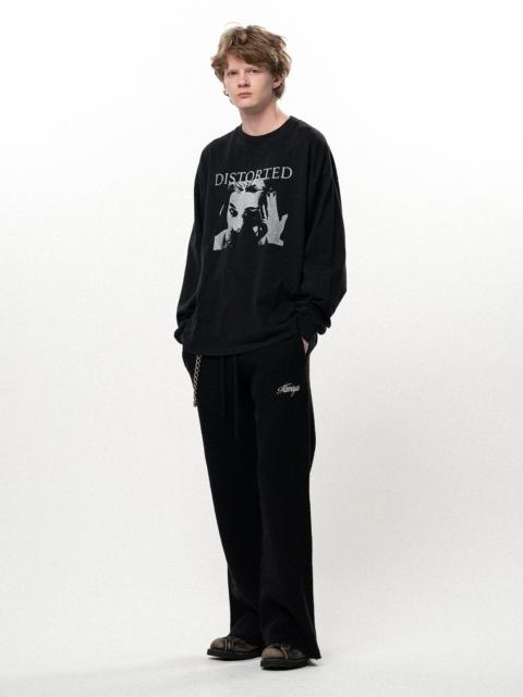 KAMIYA "DISTORTED Girl" L/S T-shirt
