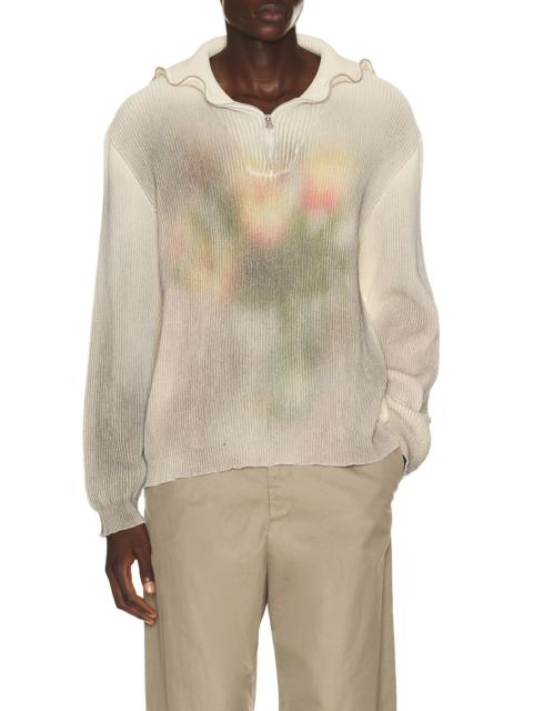 Maison Margiela Quarter Zip Sweatshirt