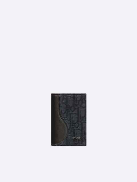 Dior Saddle Bi-Fold Card Holder