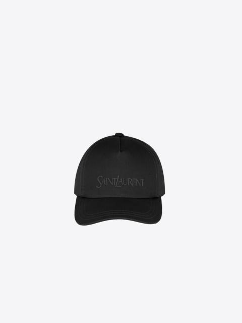 saint laurent cap in gabardine