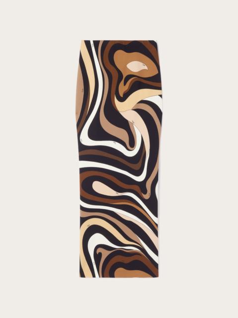 PUCCI MARMO PRINT HIGH WAIST SKIRT