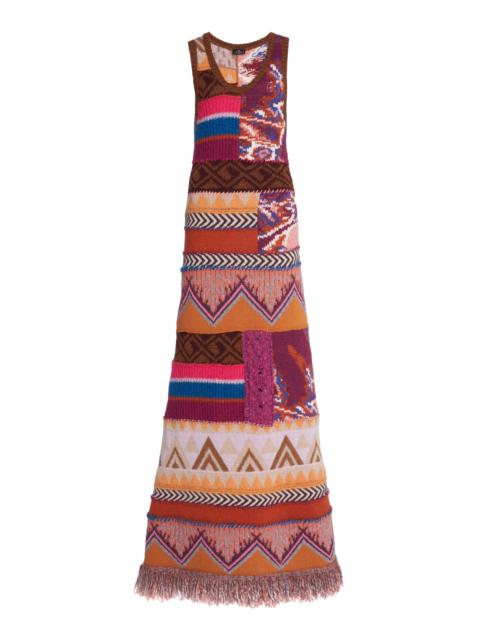 Helen Knit Maxi Dress multi