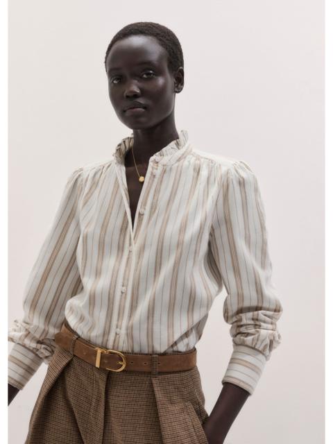 ME+EM Soft Stripe Winter Blouse