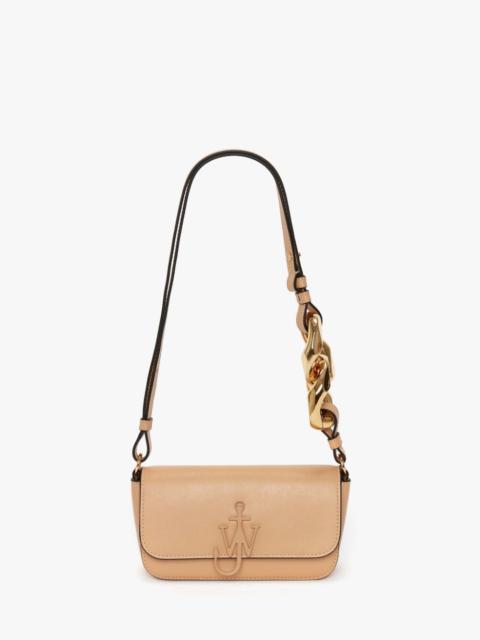 ANCHOR CHAIN BAGUETTE - LEATHER SHOULDER BAG