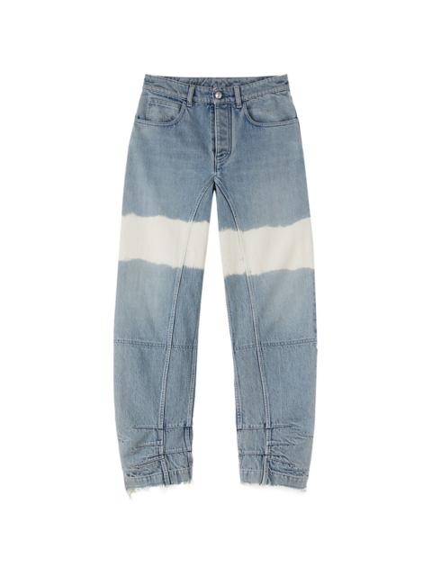 Jil Sander high-waist colour-block jeans